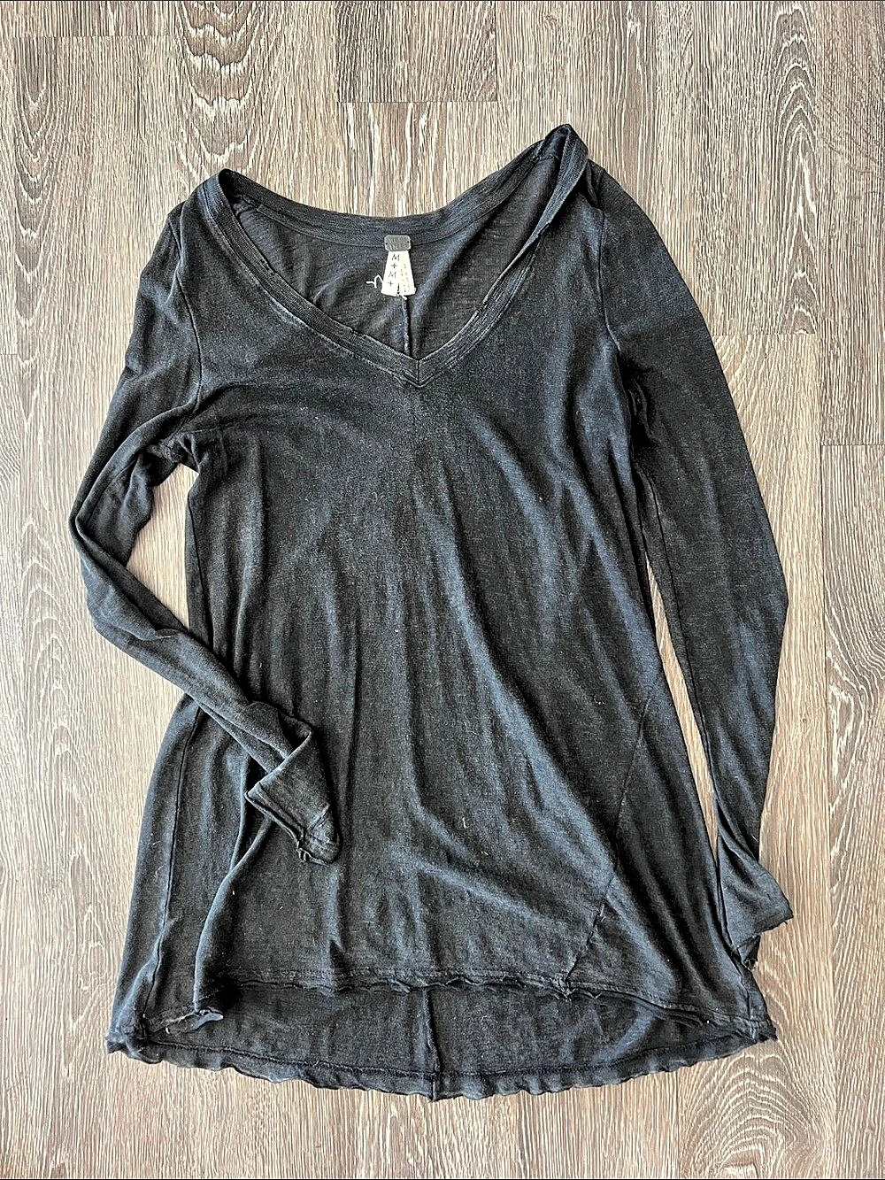 Free People We The Free New Magic Thermal Top Black Medium